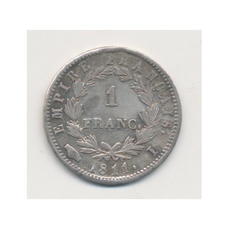 Napoléon empereur - 1 Franc - 1811 I Limoges