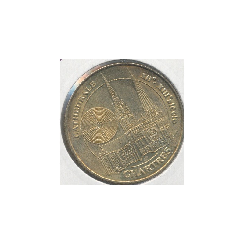Dept28 - Cathédrale Chartres N°3 - 2005B - labyrinthe
