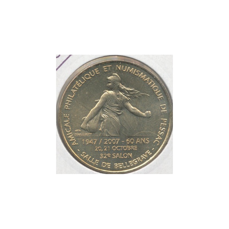 Dept33 - Salon numismatique Pessac 2007
