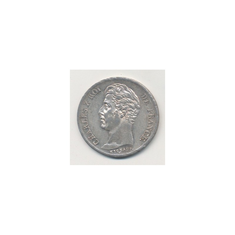 Charles X - 1 Franc - 1826 W Lille