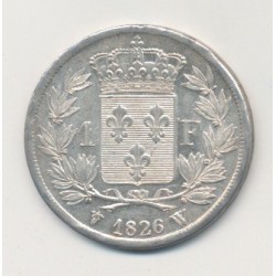 Charles X - 1 Franc - 1826 W Lille 2