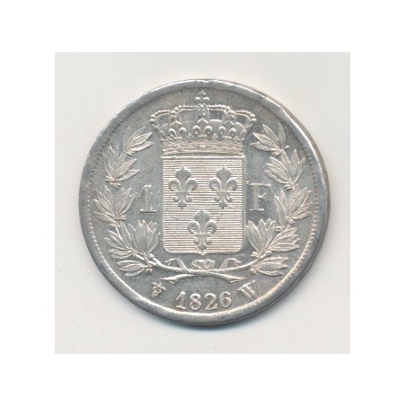 Charles X - 1 Franc - 1826 W Lille