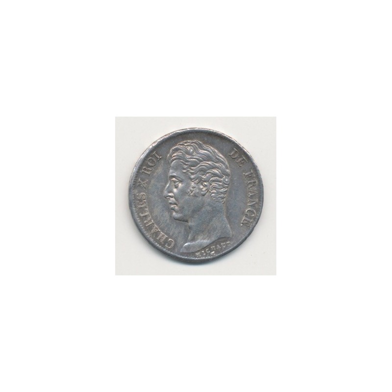 Charles X - 1 Franc - 1827 W Lille