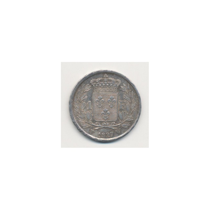 Charles X - 1 Franc - 1827 W Lille