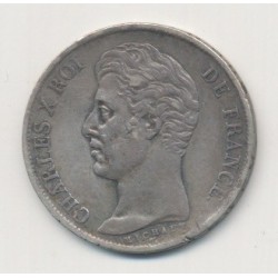Charles X - 1 Franc - 1828 K Bordeaux