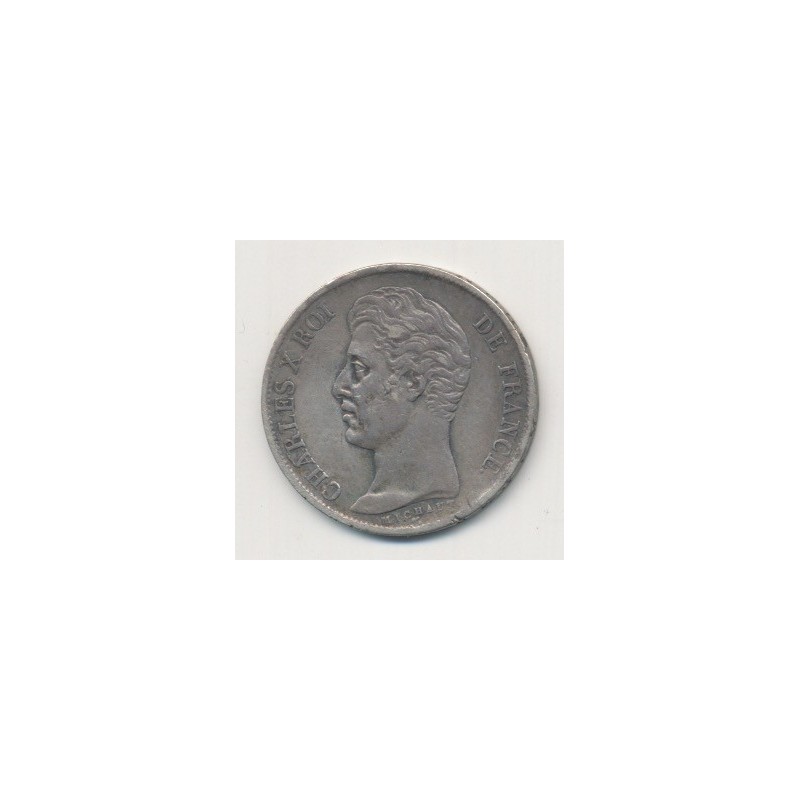 Charles X - 1 Franc - 1828 K Bordeaux