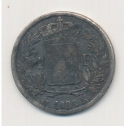 Charles X - 1 Franc - 1828 K Bordeaux 2