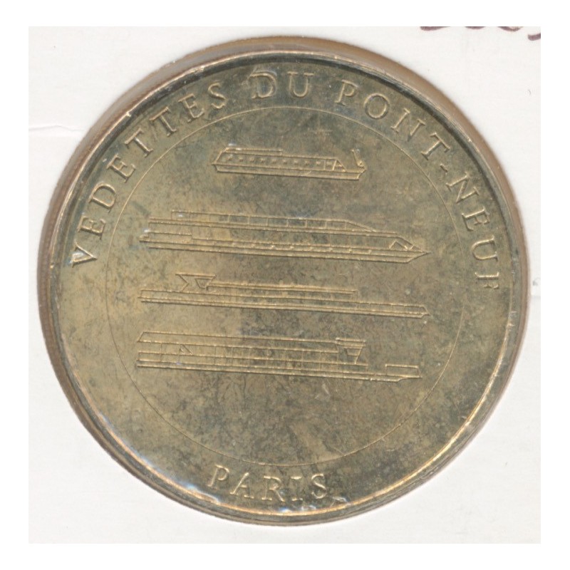 Dept7501 - Vedettes du pont-neuf N°6 - 2009 - Les 4 bateaux