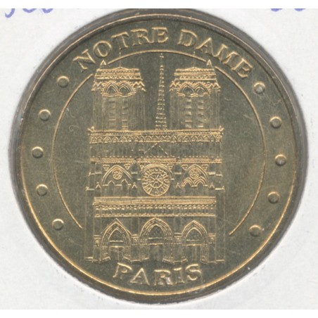 Dept7504 - Notre-dame de Paris - 2010 - Face cerclée - Paris