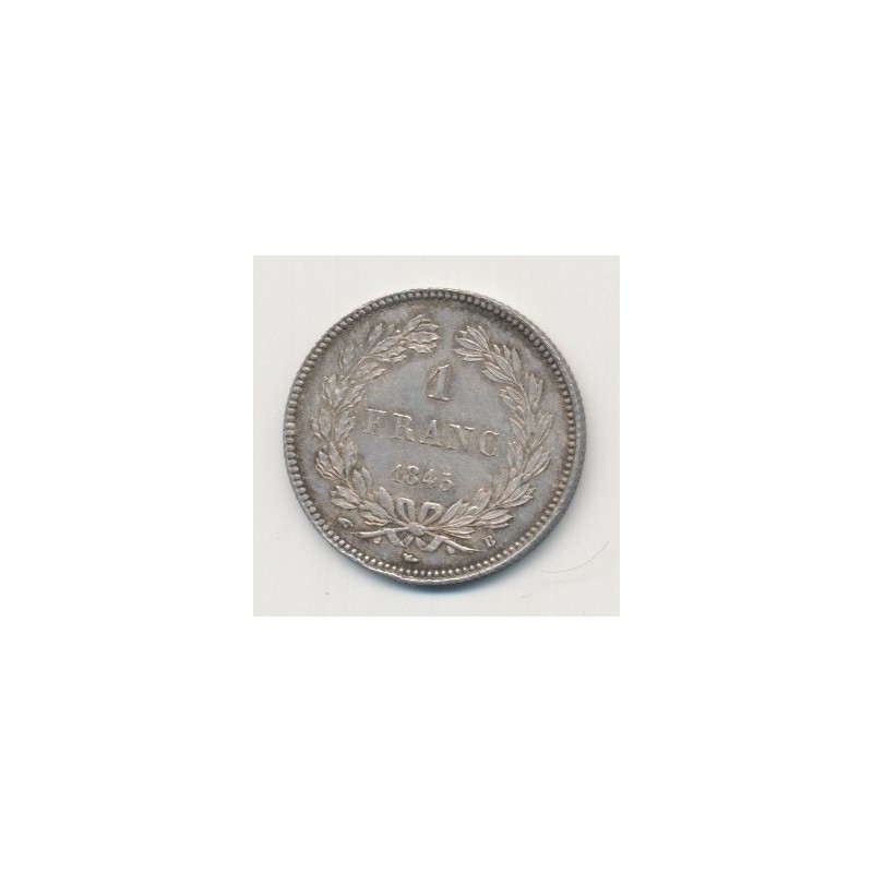 Louis Philippe I - 1 Franc - 1845 B Rouen