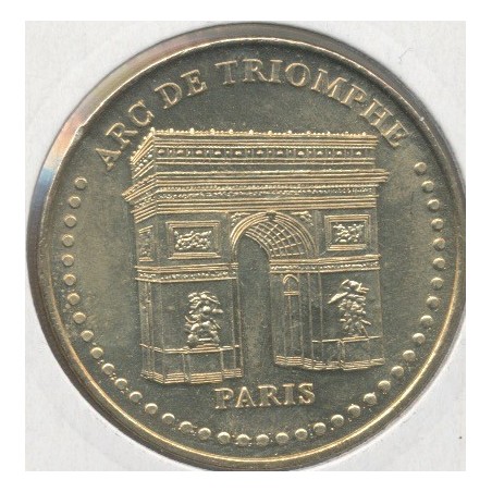 Dept7508 - Arc de triomphe N°3 - 2009 - face simple - Paris