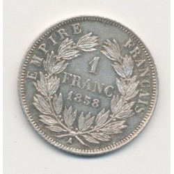 Napoléon III - 1 Franc - 1858 A Paris 2
