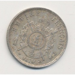 Napoléon III - 1 Franc - 1870 BB Strasbourg 2
