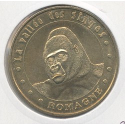 Dept86 - La vallée des singes N°4 - 2007 - gorille - Romagne