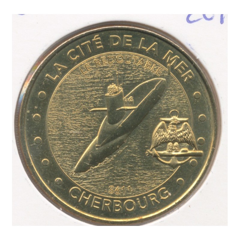 Dept50 - Cité de la mer N°11 - 2014 - le redoutable ancre blasonnée