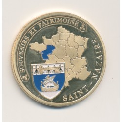 Dept44 - Port de l'Atlantique - St nazaire - Souvenirs et patrimoine - 34mm - colorisé 2