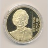 Médaille 40mm - Bijoux princesse Diana - cuivre doré
