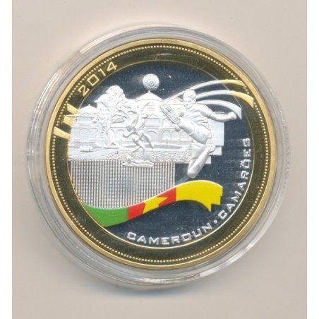 Médaille - Coupe du monde Football 2014 - Cameroun