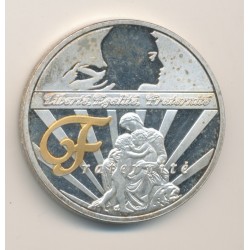 Médaille - Fraternité - Les symboles de la république française - 40mm - cupronickel