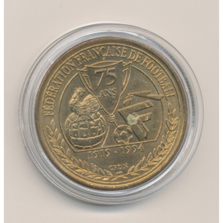 Médaille - 75 ans Fédération française de Football - 1994 - 34mm