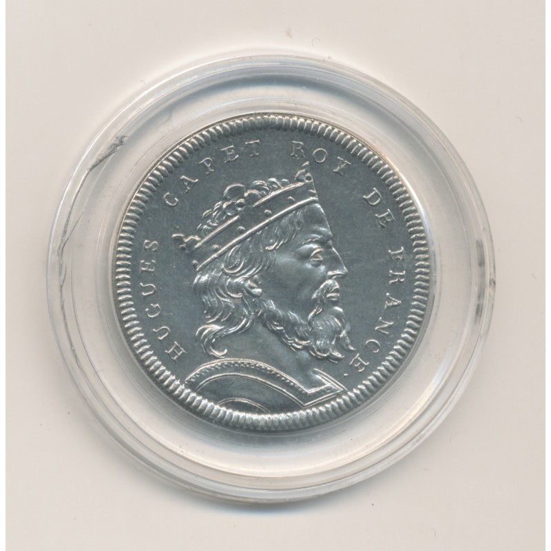 Médaille - Hugues Capet - Roi de France - cupronickel