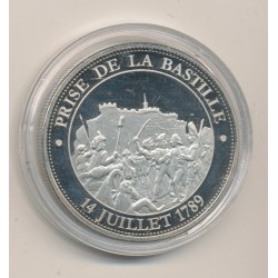 Médaille - Prise de la Bastille - Révolution Française - 14 juillet 1789
