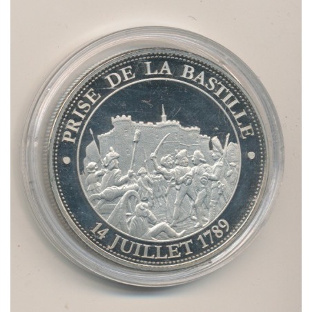 Médaille - Prise de la Bastille - Révolution Française - 14 juillet 1789