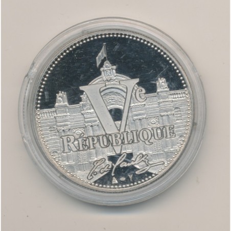 Médaille - Appel du 18 juin 1940 - De Gaulle - 5e République - nickel - 40mm