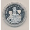 Médaille - Première guerre mondiale - 5e République - nickel - 40mm