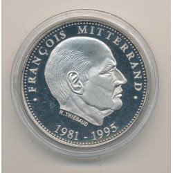 Médaille - François Mitterand - Président de la République