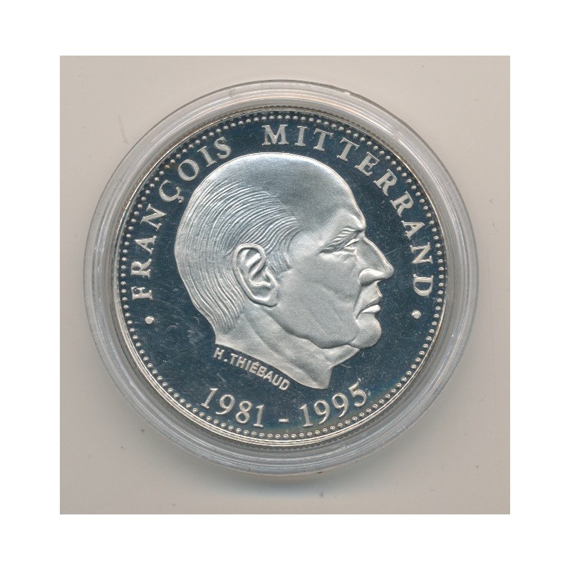 Médaille - François Mitterand - Président de la République