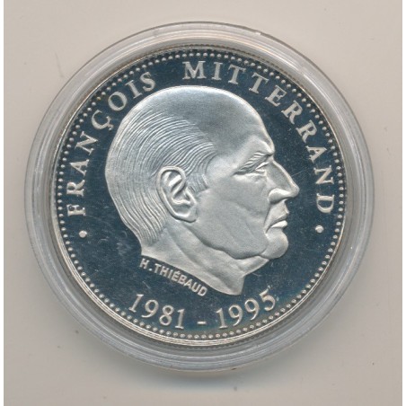 Médaille - François Mitterand - Président de la République
