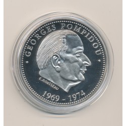 Médaille - Georges Pompidou - Président de la République - 40mm