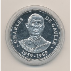 Médaille - Charles De Gaulle président - Président de la République - 40mm