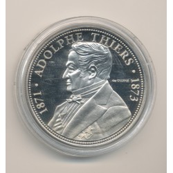 Médaille - Adolphe Thiers - Président de la République - 41mm