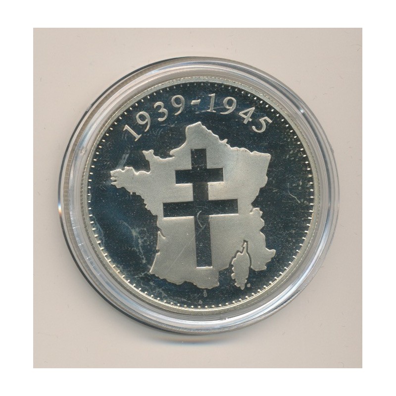 Médaille - Victoire - Eisenhower - De Gaulle - Churchill - 1939-45