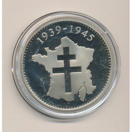 Médaille - Victoire - Eisenhower - De Gaulle - Churchill - 1939-45