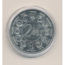 Médaille - Europe 2003 essai - L"europe des 15 - nickel - 41mm