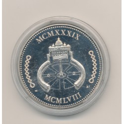 Médaille - Pape Pius XII - Médaille des papes - MCMLVIII 2