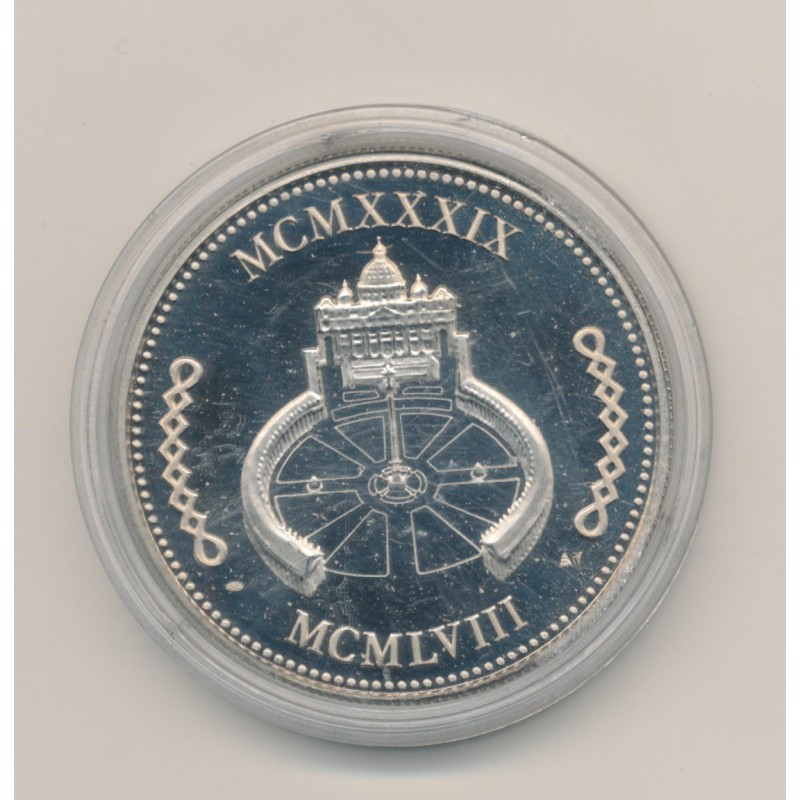 Médaille - Pape Pius XII - Médaille des papes - MCMLVIII
