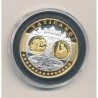 Médaille - 1ère frappe hommage Euro - Vatican - Europa - argent 