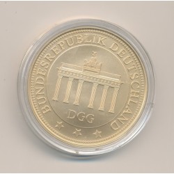 Médaille - Bundesrepublik Deutschland - cuivre doré - 40mm