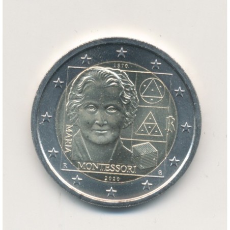 2€ Italie 2020 - 150ème anniversaire de la naissance de Maria Montessori