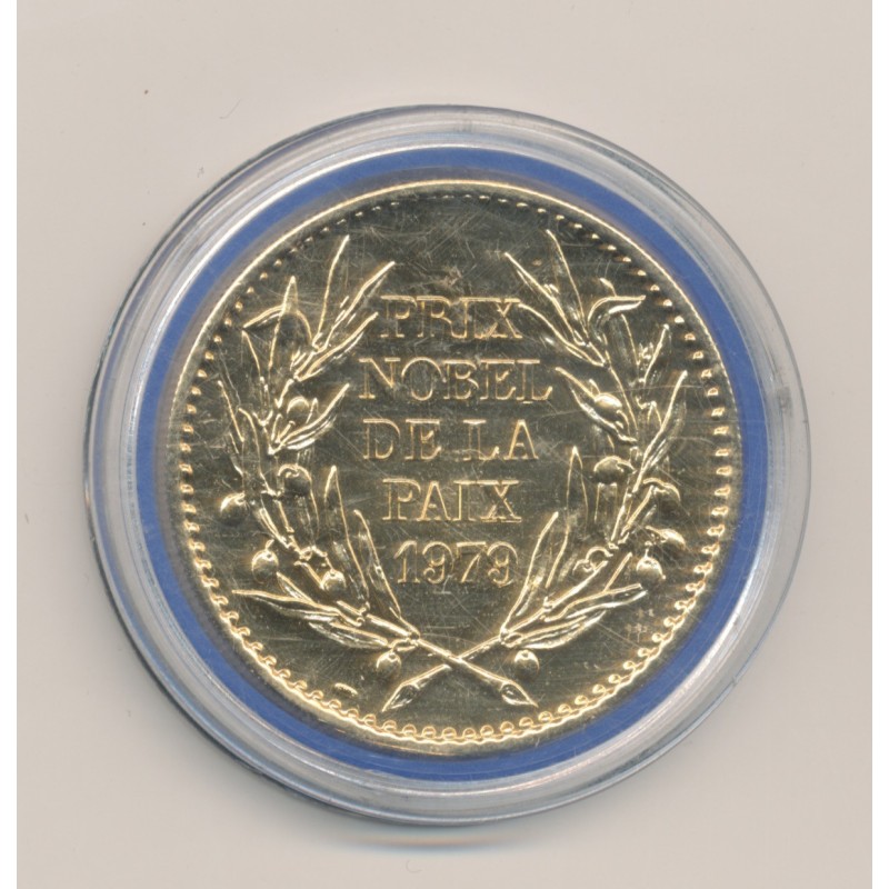 Médaille - Mère Thérèsa - Prix nobel de la paix 1979 - cuivre doré - 40mm