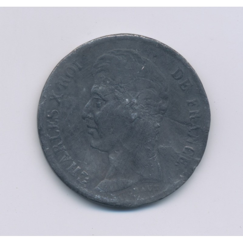 Charles X - 1 Franc - 1829 BB Strasbourg - B