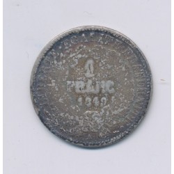 Cérès - 1 Franc - 1849 A Paris - B 2