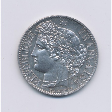 Cérès - 1 Franc - 1849 A Paris - SUP+