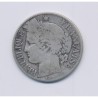 Cérès - 1 Franc - 1872 A Paris - grand A - B/TB