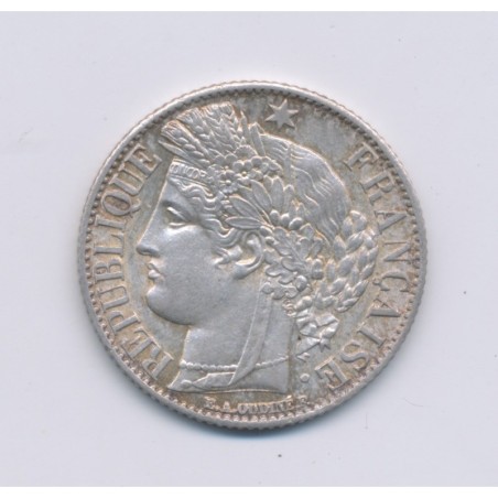 Cérès - 1 Franc - 1872 K Bordeaux - SUP+