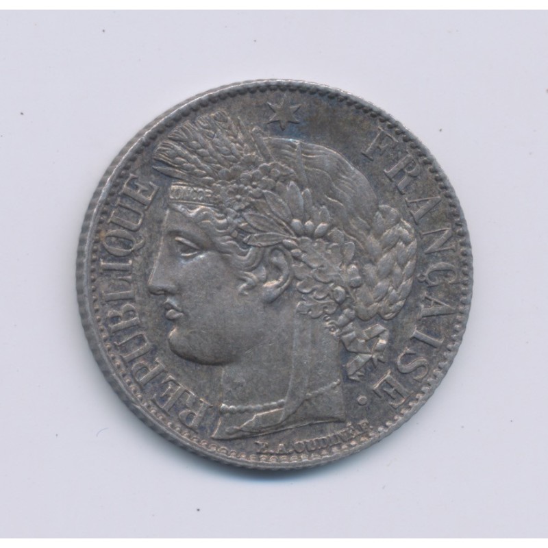 Cérès - 1 Franc - 1888 A Paris - SUP+